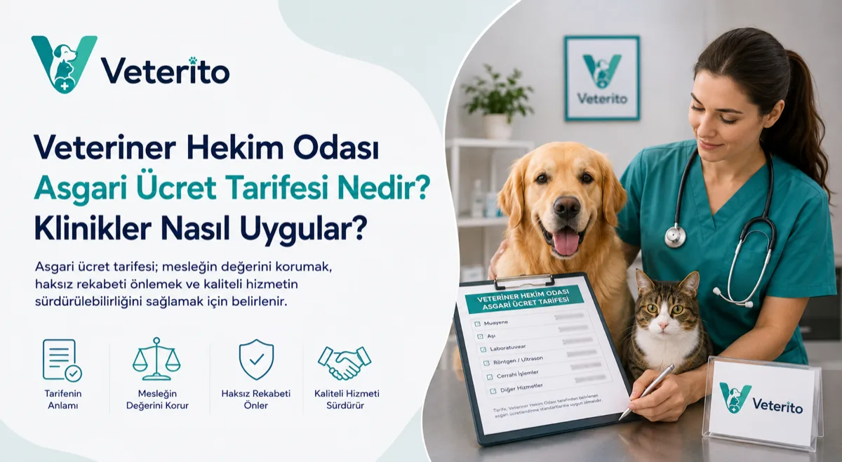 Veteriner Hekim Odası Asgari Ücret Tarifesi Nedir, Klinikler Nasıl Uygular?