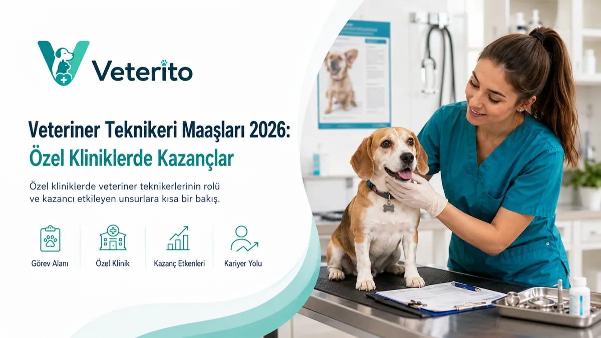 Veteriner Teknikeri Maaşları: Kazanç Neye Göre Değişiyor?